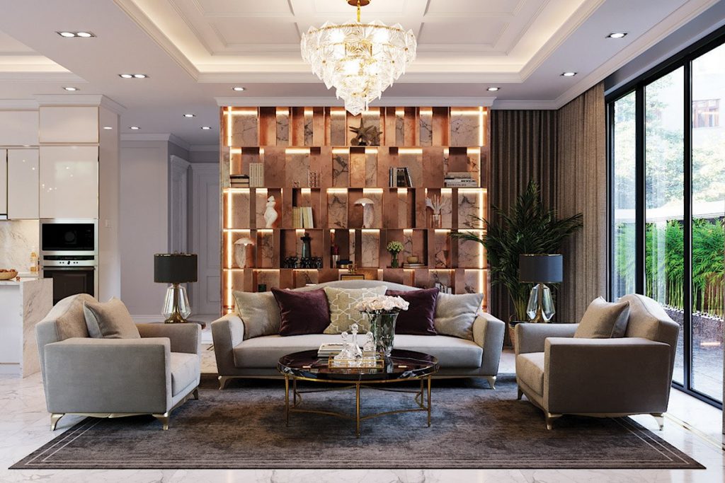 nội thất biệt thự đơn lập