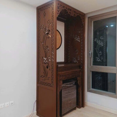 Vách cnc bàn thờ
