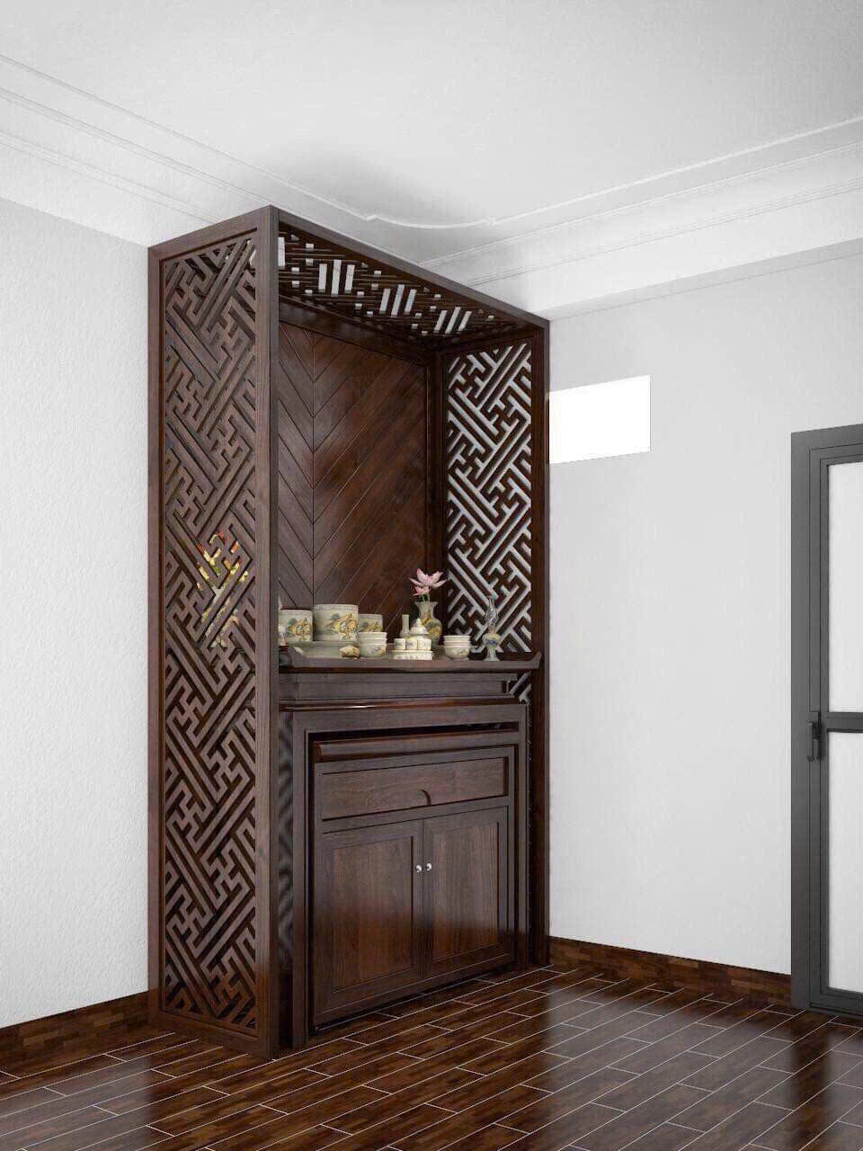 Vách cnc bàn thờ