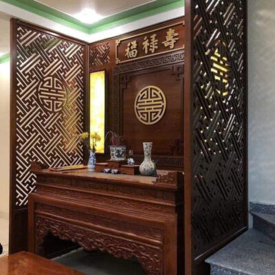 Vách cnc bàn thờ