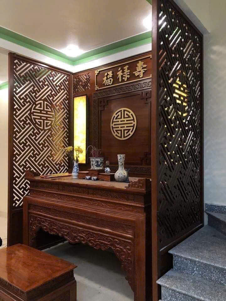 Vách cnc bàn thờ