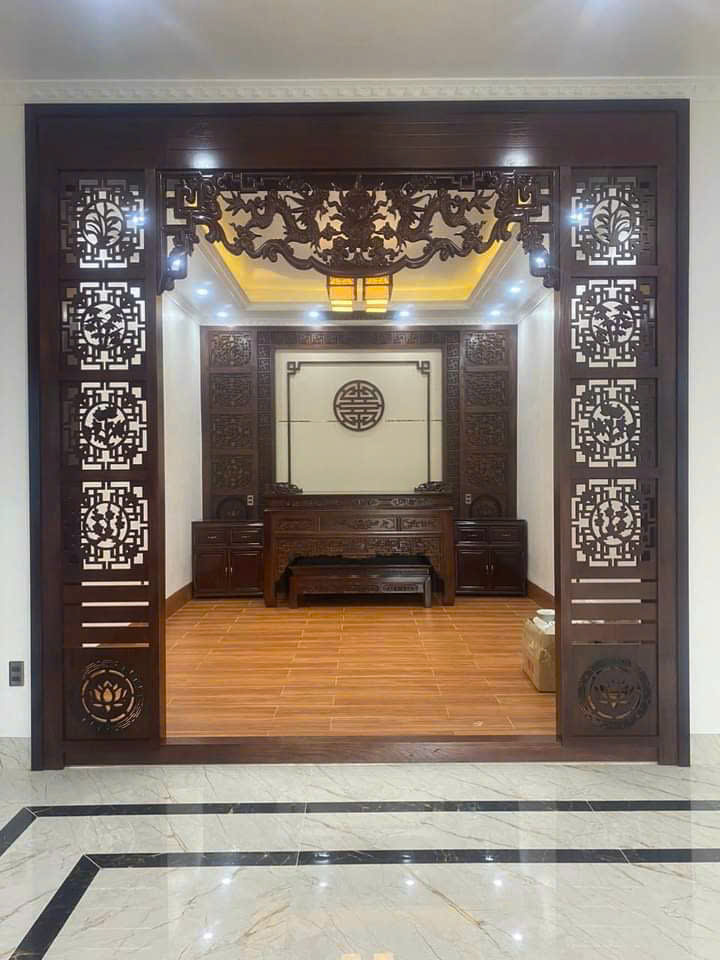 Vách cnc bàn thờ