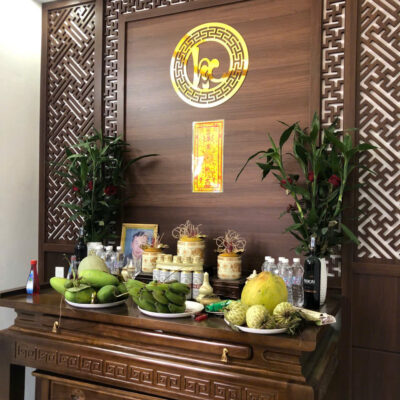 Vách cnc bàn thờ