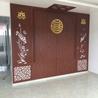 Vách cnc bàn thờ